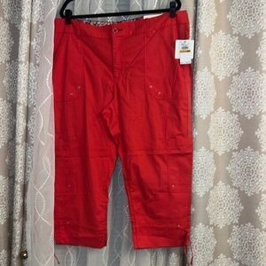 NWT Rafaella captó cargo Pants Size 16w